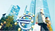  ?? ?? The ECB is under pressure to cut interest rates after keeping them unchanged since October at a two-decade high, but experts warned not to expect a reduction in April.