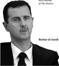  ??  ?? Bashar al-Assad