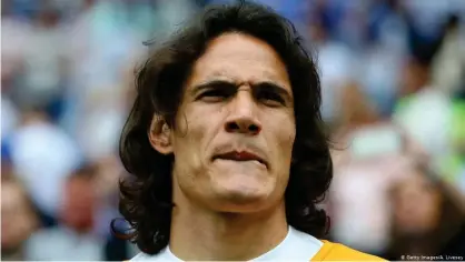  ??  ?? Edinson Cavani