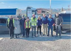  ?? ?? ShelterBox team visiting the town of Nurdagi.