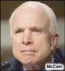  ??  ?? McCain