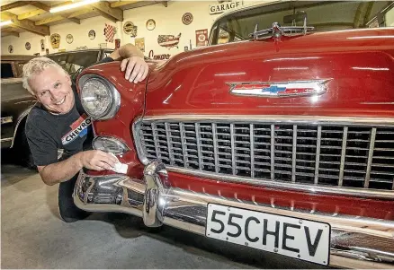  ?? KEVIN STENT/STUFF ?? Paul Boden is opening a car museum in Upper Hutt. It will include cars from his extensive collection, currently housed in Porirua.