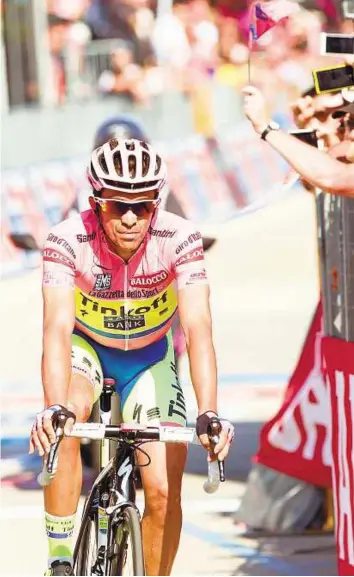  ?? Rex Features ?? Force to reckon with Current statistics reveal that of the 10 Grand Tours Spanish rider Alberto Contador started, he has won seven of them and was fourth at the 2013 Tour.