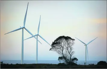  ?? PICTURE: EPA ?? A dawn view of the Jeffreys Bay Wind Farm. Moving toward more sustainabl­e, low-carbon sources of energy is not only vital, but inevitable, but the process can be managed ‘Justly’ – or not.