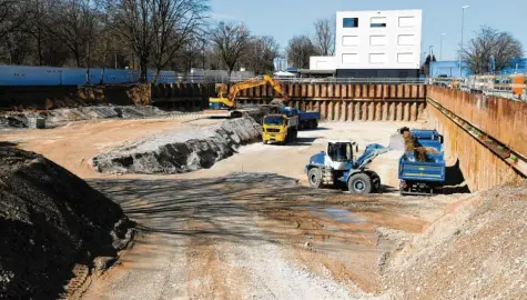  ?? Foto: Silvio Wyszengrad ?? Der Neubau soll voraussich­tlich im Sommer 2020 fertig sein.