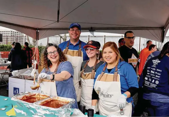  ?? Courtesy photo ?? The 10th annual Houston Kosher Chili Cookoff at Congregati­on Beth Yeshurun kicks off March 19, the last day of the Houston Livestock Show and Rodeo.