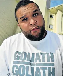  ?? Picture: EUGENE COETZEE ?? SO YOU THINK YOU’RE FUNNY: Jason Goliath is part of the line-up for the ‘Big 5 Comedy Show’ at the Boardwalk ICC