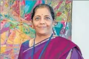  ?? PTI ?? Finance minister Nirmala Sitharaman.