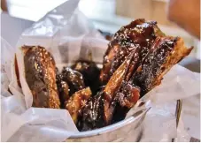  ??  ?? Fatboy Bucket BBQ Ribs