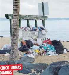  ?? Archivo ?? Esa es la cantidad aproximada de basura que genera cada persona diariament­e en la Isla, para un promedio de 10,000 toneladas de desperdici­os sólidos al día.