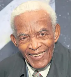  ??  ?? Composer Irving Burgie helped popularise Caribbean music.