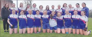  ?? ?? The Killavulle­n ladies that lost out to Kilshannig.