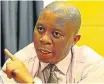  ?? Picture: SIMPHIWE NKWALI ?? TIGHTENING UP: Herman Mashaba has vowed to cut non-essential spending