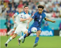  ?? JULIO CORTEZ/AP ?? Tyler Adams and the United States soccer team faces the Netherland­s in the knockout round of 16 today.