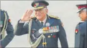  ?? BURHAAN KINU ?? Readied 10,000 beds for quarantine: Gen Bipin Rawat. n