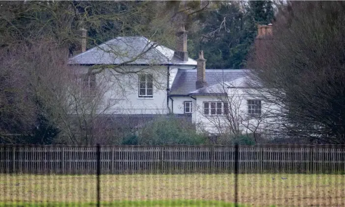  ?? Photograph: REX/Shuttersto­ck ?? Frogmore Cottage, Windsor.