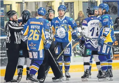  ??  ?? Fife Flyers: hoping for a big crowd for tonight’s first leg in Kirkcaldy.