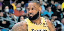  ?? ?? Lebron James, de 37 años y estrella de Los Angeles Lakers.