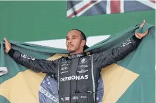  ?? /ARCHIVO. ?? Lewis Hamilton recibió una disculpa del tres veces excampeón brasileño de F1, Nelson Piquet.