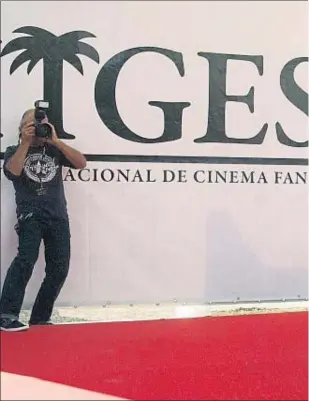  ??  ?? Max von Sydow ahir al festival de Sitges