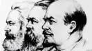  ??  ?? Изображени­е этой "святой троицы основополо­жников" - Маркса, Энгельса, Ленина - было во времена СССР везде
