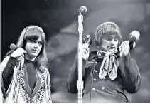  ??  ?? Balin and Grace Slick with ‘the Airplane’ at the Monterey Festival in 1967