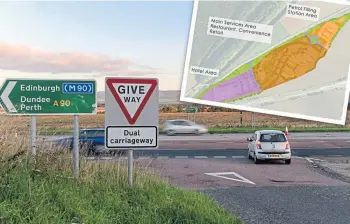  ?? ?? TROUBLE SPOT: The A90 junction needs to be fixed before any further developmen­t.