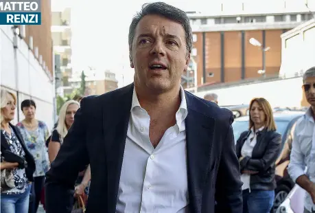  ??  ?? Leader Matteo Renzi, 44 anni, ex segretario del Partito democratic­o ed ex presidente del Consiglio, ora alla guida di Italia viva (Ansa)