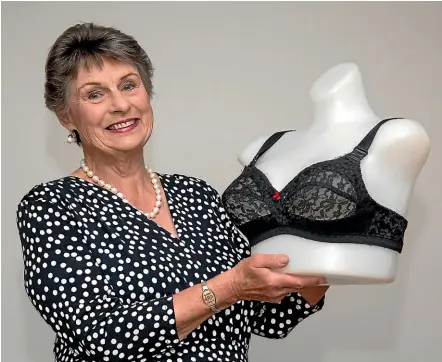  ??  ?? Fit 4 U owner Marlene Dent says providing proper support without an underwire allows for bras that are healthier as well as a pleasure to wear.