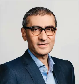  ?? FOTO: NOKIA ?? Nokias vd Rajeev Suri: 6,42 miljoner euro.