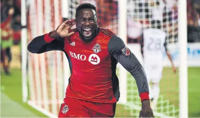  ?? NATHAN DENETTE THE CANADIAN PRESS FILE PHOTO ?? Jozy Altidore has 60 goals and 20 assists in 114 appearance­s in all competitio­ns and is now the face of the franchise.