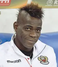  ?? Sereno ?? Dopo Nizza Mario Balotelli sembra aver ritrovato la serenità perduta