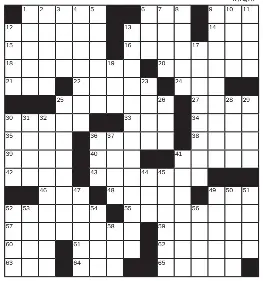 NEW YORK TIMES CROSSWORD - PressReader