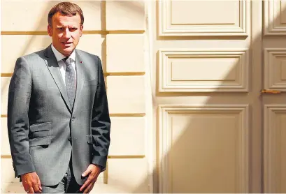  ?? EFE ?? El presidente francés, Emmanuel Macron, uno de los blancos de Pegasus.