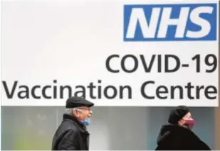  ?? AFP ?? Reino Unido registró ayer 373 fallecidos por Covid-19