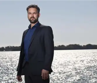  ?? LUCAS OLENIUK/TORONTO STAR ?? Climate scientist Anders Levermann stands on the shore of Lake Ontario: “We are the last generation that can do something” about climate change.