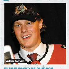  ??  ?? Adam Boqvist