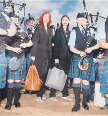  ??  ?? Shot on Argyll’s Mull of Kintyre, Stella McCartney launched a new collection using footage filmed in Kintyre in 2018.