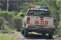  ??  ?? Investigac­ión. La Policía informó que el dictamen del forense determinó que podría haber sido asesinado en la madrugada.