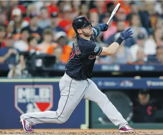  ?? BOB LEVEY/GETTY IMAGES ?? Former Toronto Blue Jays infielder Josh Donaldson, who finished last season with the Cleveland Indians, has signed a one-year, US$23-million deal with the Atlanta Braves.