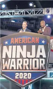  ?? ELIZABETH MORRIS/NBC ?? According to newly released research, shows such as “American Ninja Warrior” continued to reflect the trend of“self-focused values”as seen in 2007.