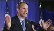  ?? ASSOCIATED PRESS FILE ?? Ohio Secretary of State Jon Husted speaks to supporters at the Ohio Republican Party celebratio­n in 2014.