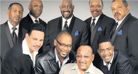  ??  ?? The Four Tops and The Temptation­s will coming to the ECHO arena later this month