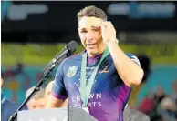  ?? Photo / Photosport ?? Billy Slater deserves a fitting send-off but he’ll leave under a cloud.