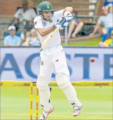  ?? Picture: GALLO IMAGES ?? HOME TURF: Proteas opening batsman Stephen Cook is looking forward to playing at the Wanderers
