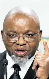  ??  ?? BRING ’EM BACK: ANC secretaryg­eneral Gwede Mantashe