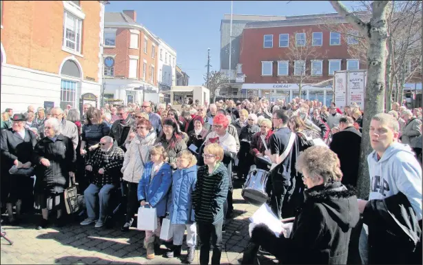  ??  ?? Walk of witness on Good Friday will end in Hinckley market place where an outdoor service will be held