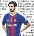  ??  ?? Wanted man: Andre Gomes is available on a season’s loan