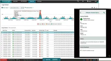  ?? ?? BELOW WUG’s log management add-on provides a wealth of valuable informatio­n