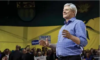  ?? NATHAN DENETTE/THE CANADIAN PRESS ?? Stephen Harper is the acknowledg­ed master of solving problems that do not exist, our champion who will storm the ramparts to protect us from the threat that is not there, writes Tim Harper.